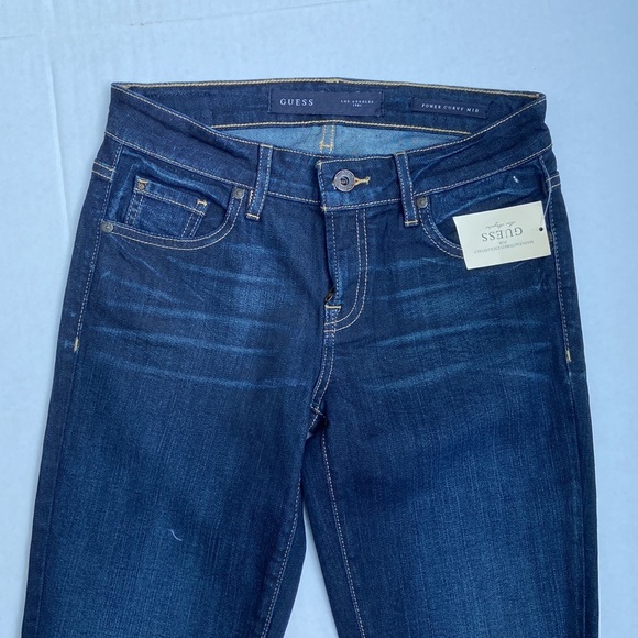 New GUESS Power Curvy Mid Skinny Jean SZ 25S - Picture 2 of 9